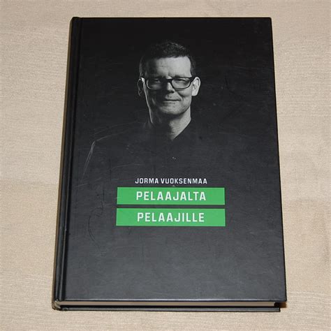 jorma vuoksenmaa|Jorma Vuoksenmaan kirjaan myös elämäkertasosa.